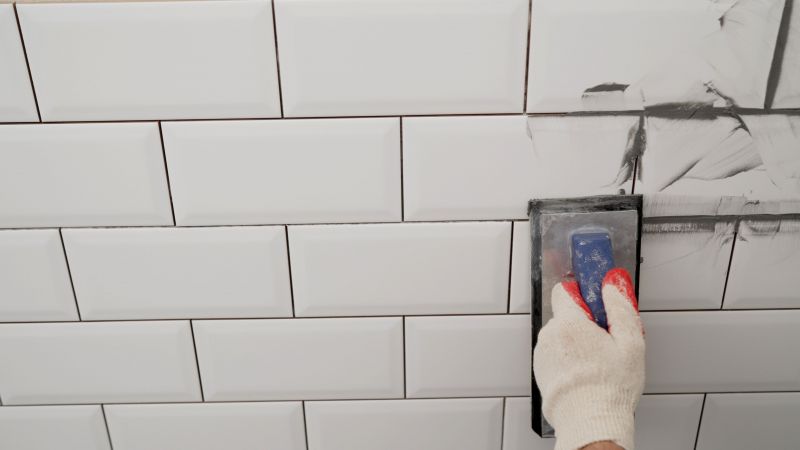 Cleaning Grout Lines